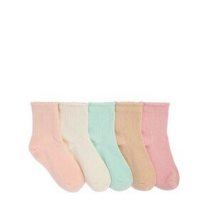 Journey's Scallop Quarter Socks‎ 5 Pack - Little Kid - Multicolor - One size